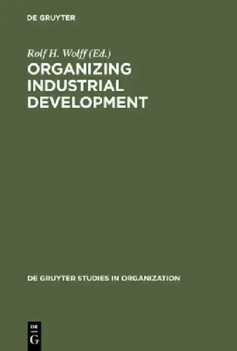 Cover of Organizing Industrial Development