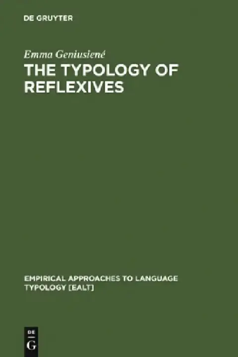 Cover of The Typology of Reflexives