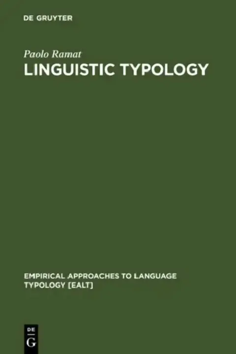 Cover of Linguistic Typology