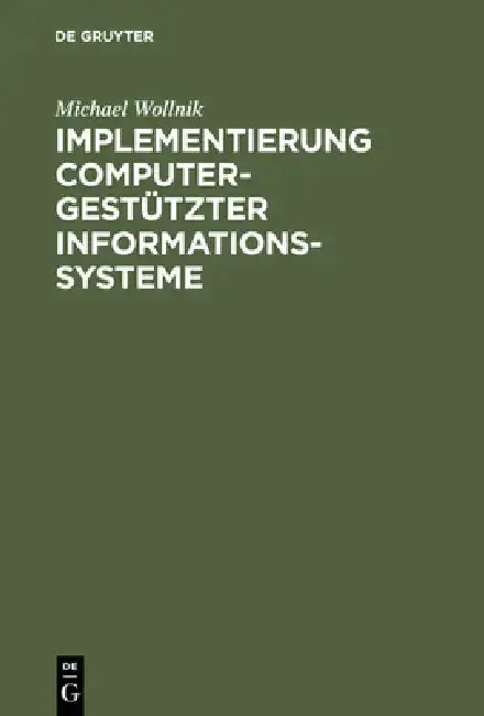 Cover of Implementierung computergestützter Informationssysteme