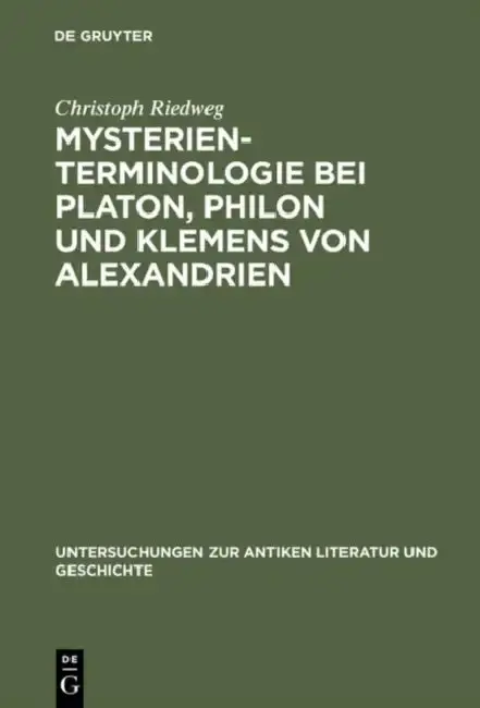Cover of Mysterienterminologie bei Platon, Philon und Klemens von Alexandrien
