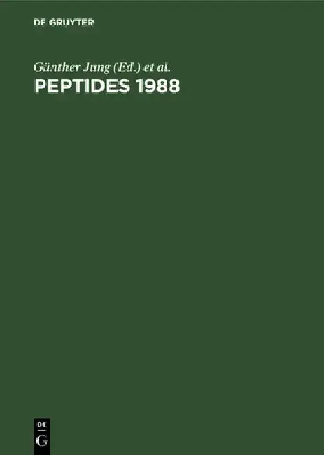 Cover of Peptides 1988
