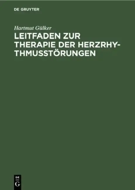 Cover of Leitfaden Zur Therapie Der Herzrhythmusstörungen