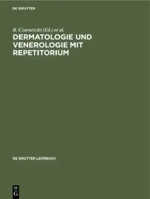 Cover of Dermatologie und Venerologie mit Repetitorium