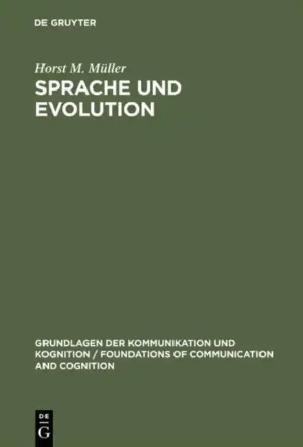 Cover of Sprache und Evolution