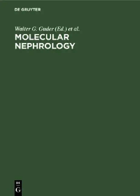 Cover of Molecular Nephrology