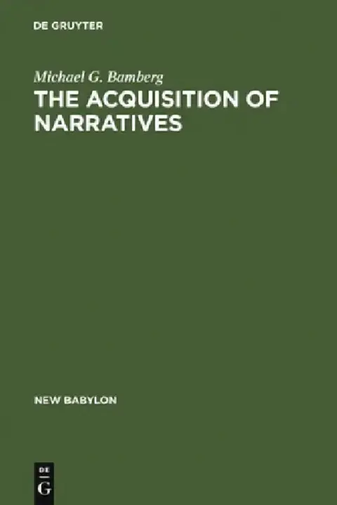 Cover of The Acquisition of Narratives