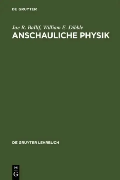 Cover of Anschauliche Physik