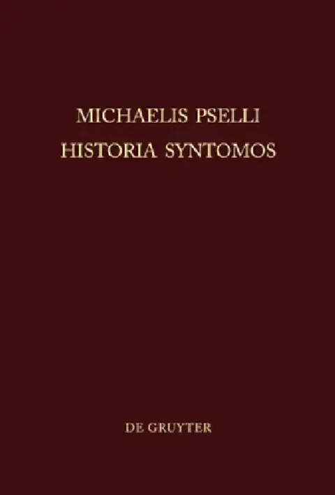 Cover of Michaelis Pselli Historia Syntomos