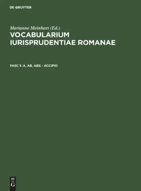 Cover of A, Ab, ABS - Accipio