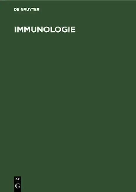 Cover of Immunologie