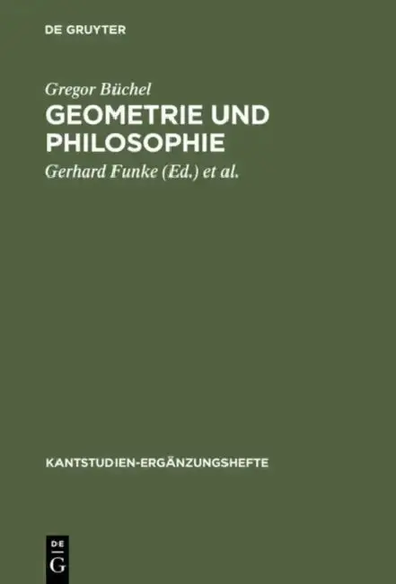 Cover of Geometrie und Philosophie