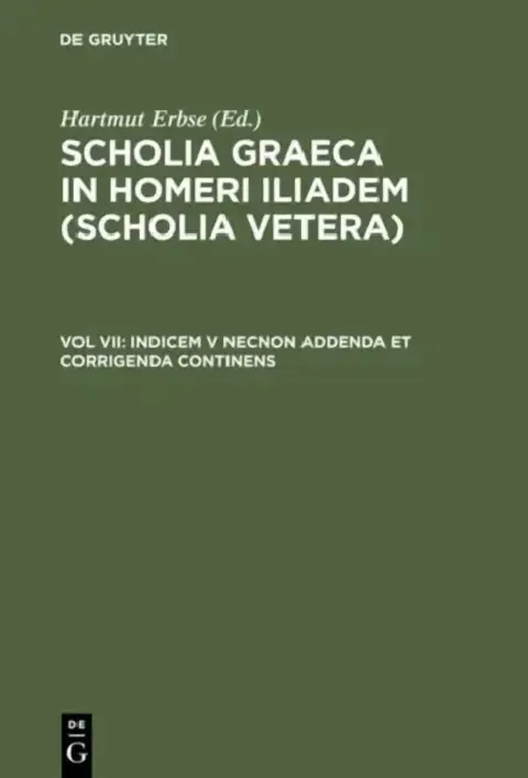 Cover of Indicem V Necnon Addenda Et Corrigenda Continens