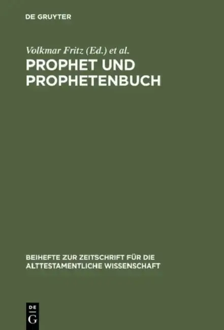 Cover of Prophet Und Prophetenbuch