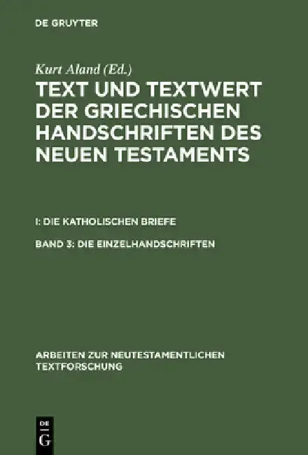 Cover of Die Einzelhandschriften