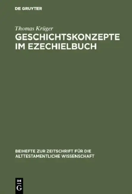 Cover of Geschichtskonzepte im Ezechielbuch