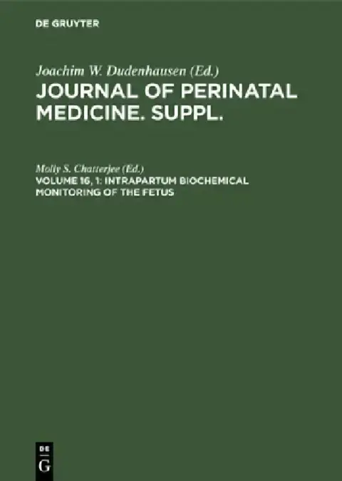 Cover of Intrapartum Biochemical Monitoring of the Fetus