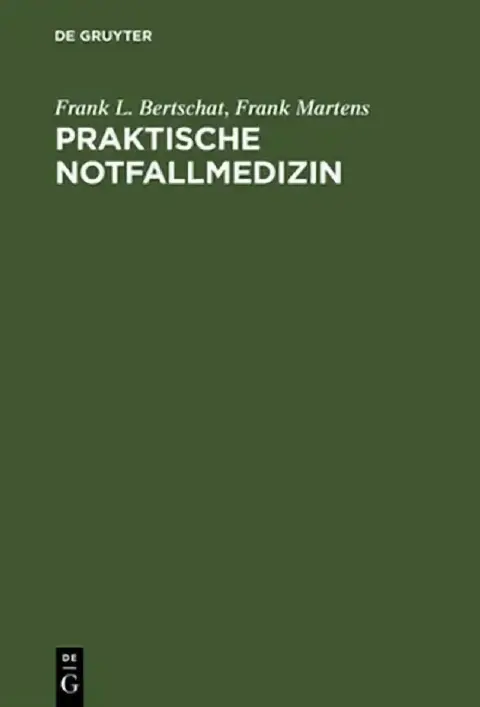 Cover of Praktische Notfallmedizin