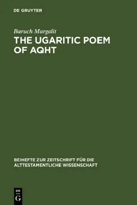 Cover of The Ugaritic Poem of AQHT