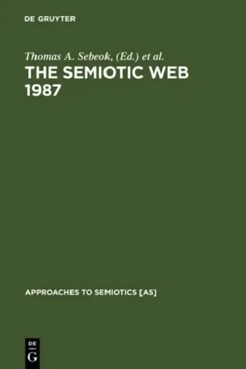 Cover of The Semiotic Web 1987
