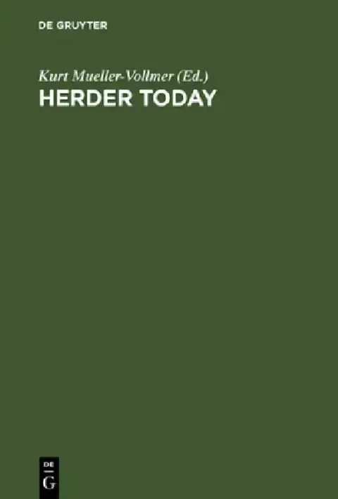 Cover of Herder Today