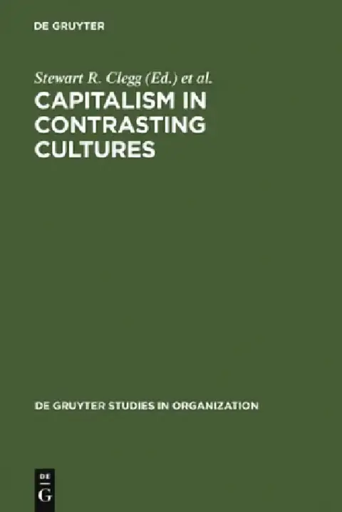 Cover of Capitalism in Contrasting Cultures