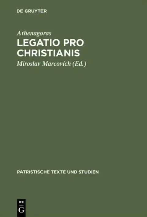 Cover of Athenagoras