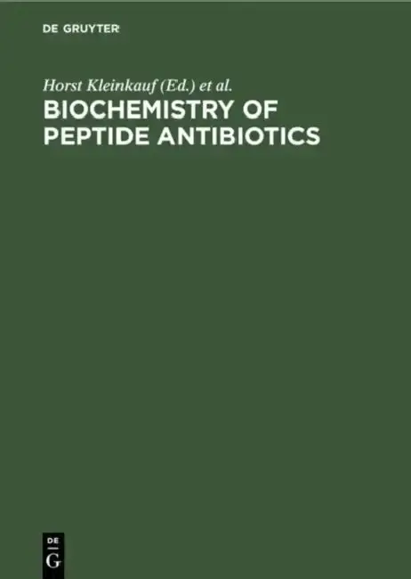 Cover of Biochemistry of Peptide Antibiotics