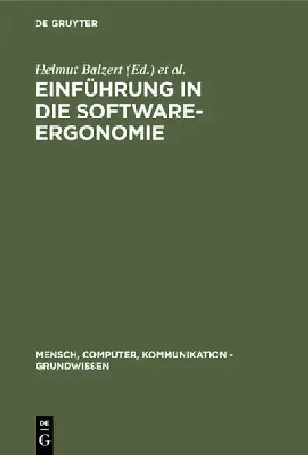 Cover of Einführung in die Software-Ergonomie