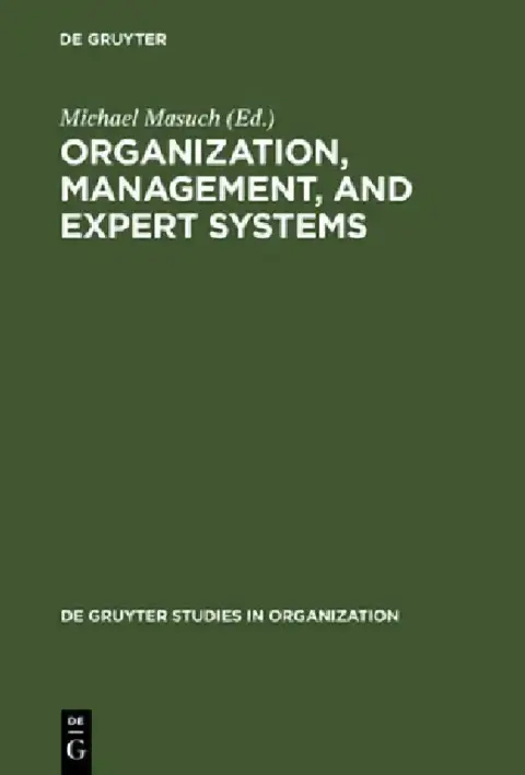 Cover of Organization, Management, and Expert Systems