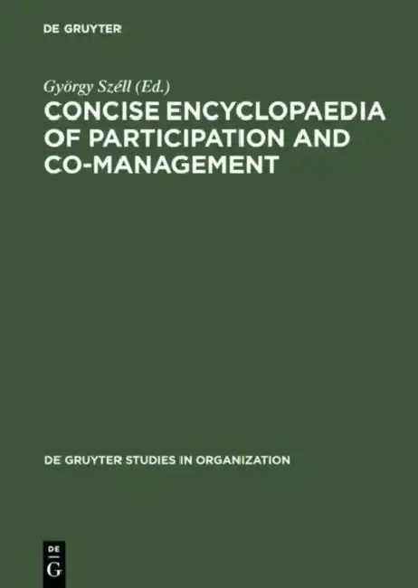 Cover of Concise Encyclopaedia of Participation and Co-Management