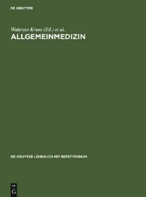 Cover of Allgemeinmedizin