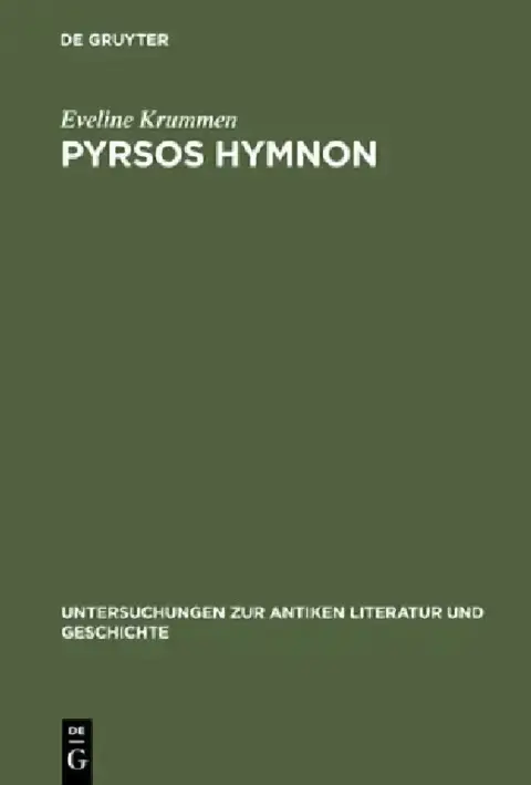 Cover of Pyrsos Hymnon