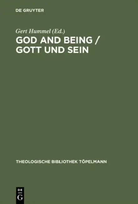 Cover of God and Being / Gott Und Sein