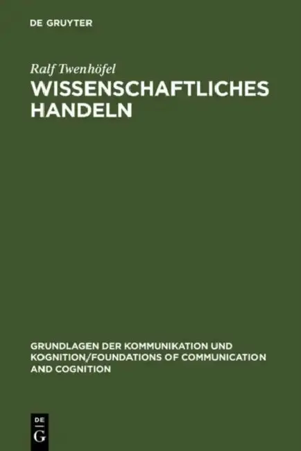 Cover of Wissenschaftliches Handeln