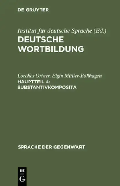 Cover of Substantivkomposita