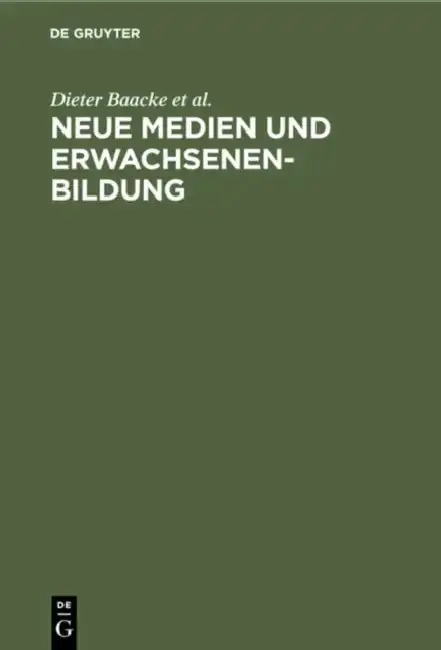 Cover of Neue Medien und Erwachsenenbildung