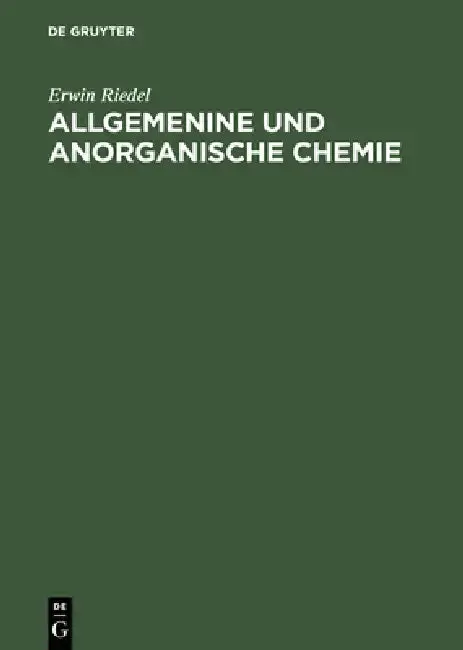 Cover of Allgemenine und anorganische Chemie