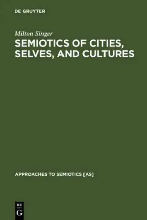 Cover of Semiotics of Cities, Selves, and Cultures