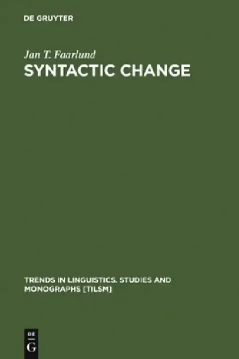 Cover of Syntactic Change