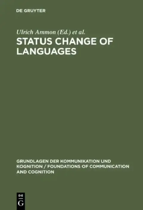 Cover of Status Change of Languages