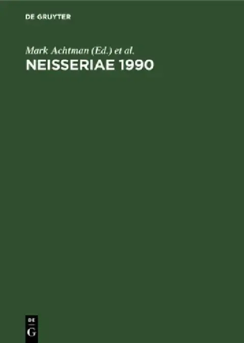 Cover of Neisseriae 1990