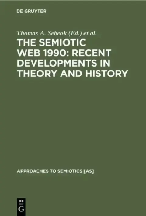 Cover of The Semiotic Web 1990