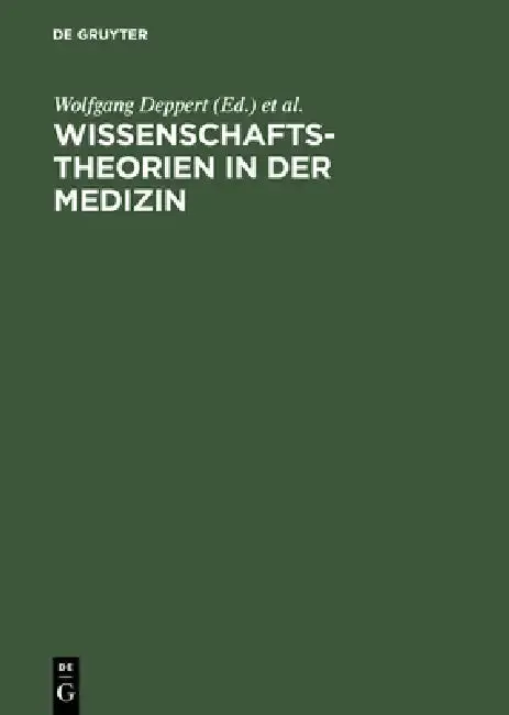 Cover of Wissenschaftstheorien in der Medizin