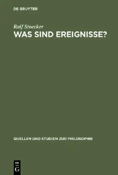 Cover of Was Sind Ereignisse?