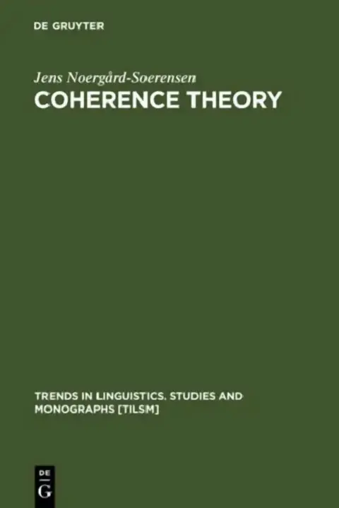 Cover of Coherence Theory