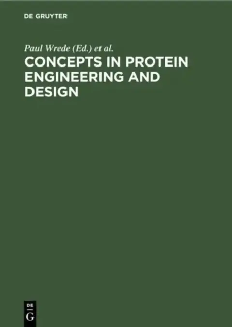 Cover of Concepts in Protein Engineering and Design