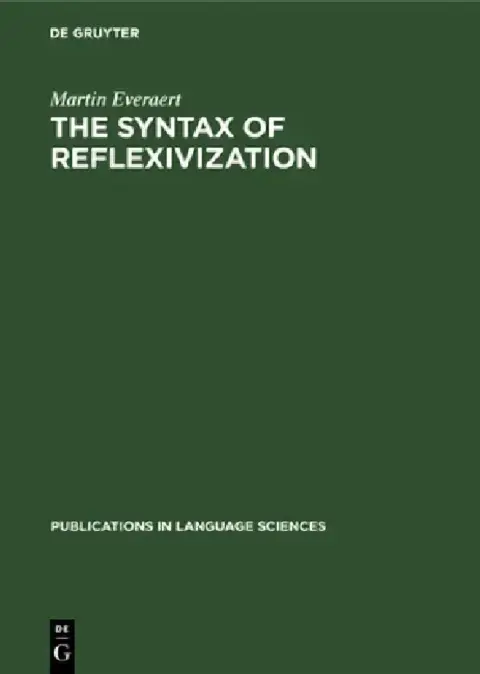 Cover of The Syntax of Reflexivization
