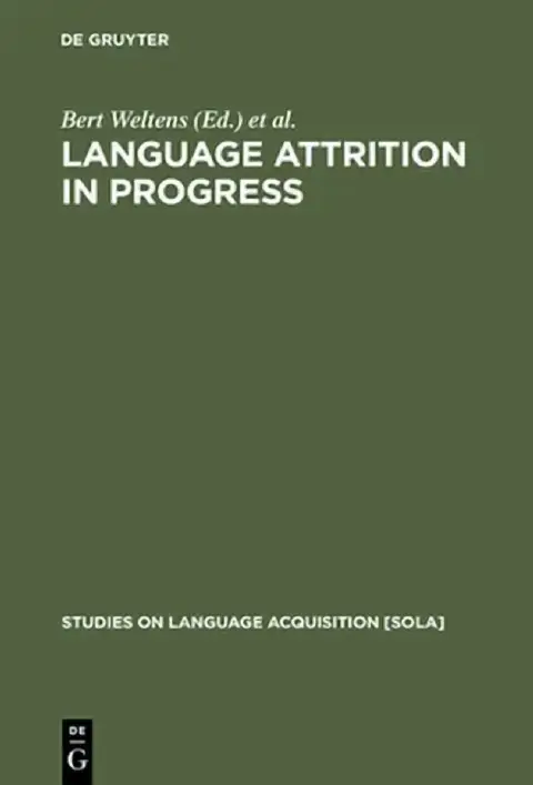 Cover of Language Attrition in Progress
