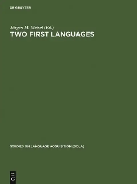Cover of Two First Languages
